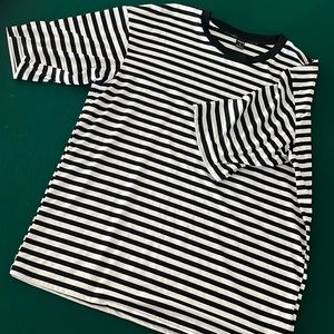 Black white SHEIN shirt